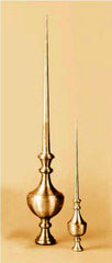 Heavy Solid Cast in the USA Copper and Aluminum Finials