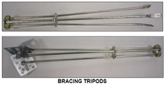 #30 Steel Braces for Lightning Rods